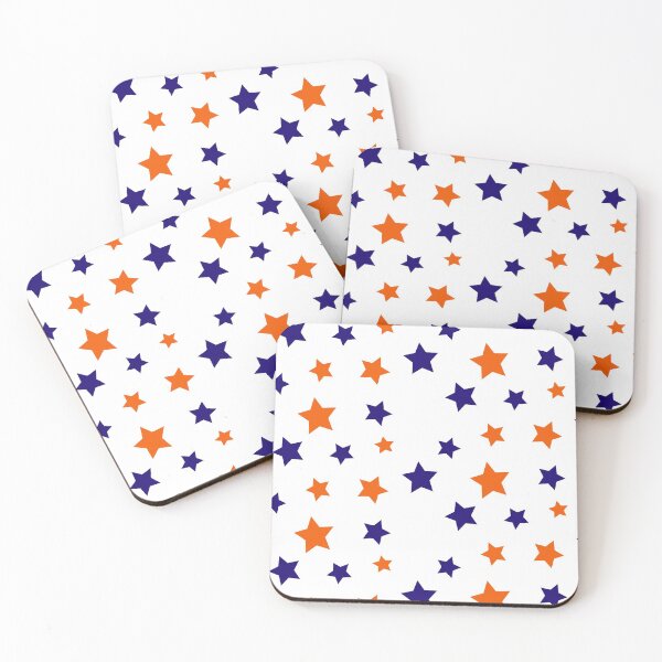 Item preview, Blue and Orange Stars designed and sold by Danimw.