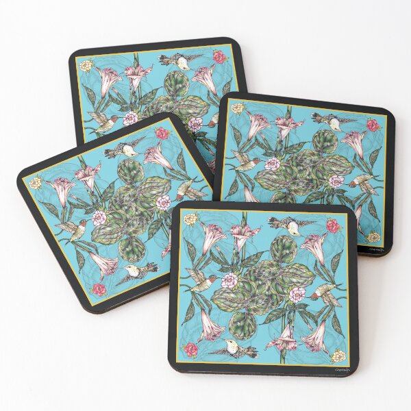 Item preview, BIRDS & FLOWERS designed and sold by brownwilliamart.