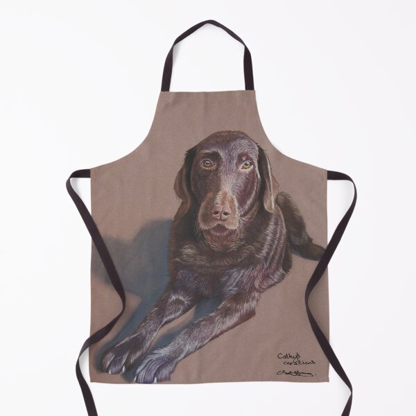 Item preview, Fraggle the Chocolate Labradoodle designed and sold by cathyscreations.