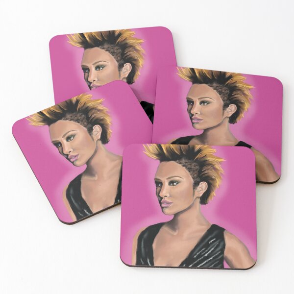 She Mohawk Coasters (Set of 4)