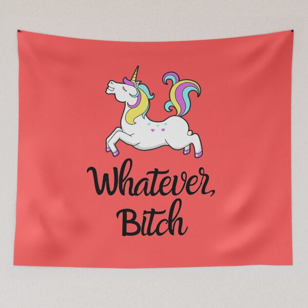 Item preview, Whatever Sassy Unicorn designed and sold by CrazyJanes.