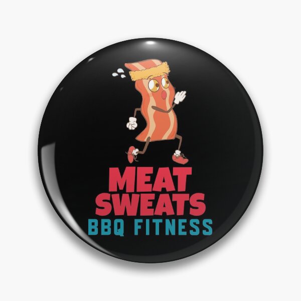 Item preview, Meat Sweats BBQ Fitness designed and sold by AndApArt.
