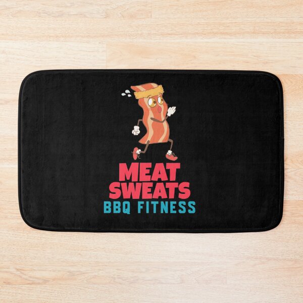 Item preview, Meat Sweats BBQ Fitness designed and sold by AndApArt.