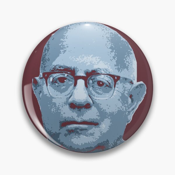 Artikelvorschau, Theodor W. Adorno Rot-Blau-Porträt entworfen und verkauft von savantdesigns.