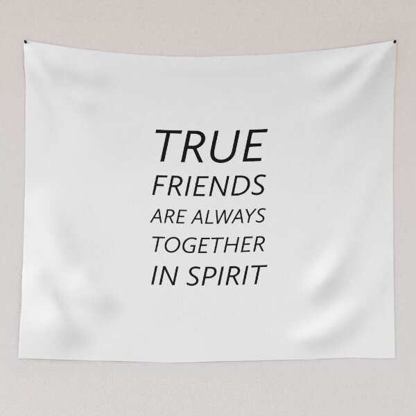 Item preview, True friends are always together in spirit - Inspirational friendship quotes  designed and sold by Inspirationmotivation.