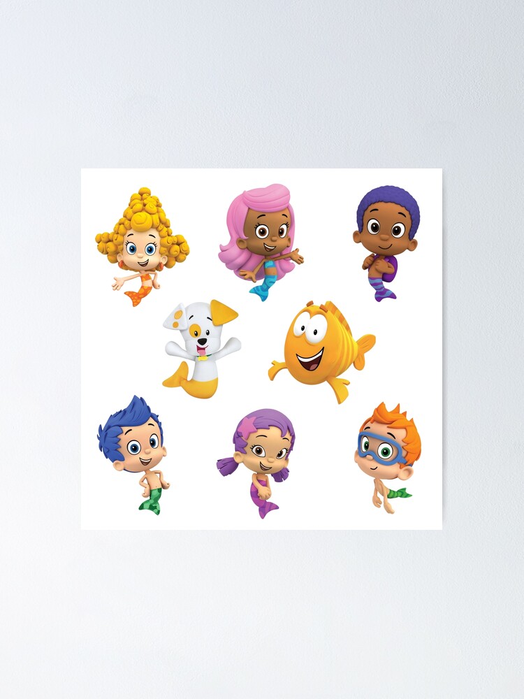 Personalized Bubble Guppies Blue Kids Lunch Box 