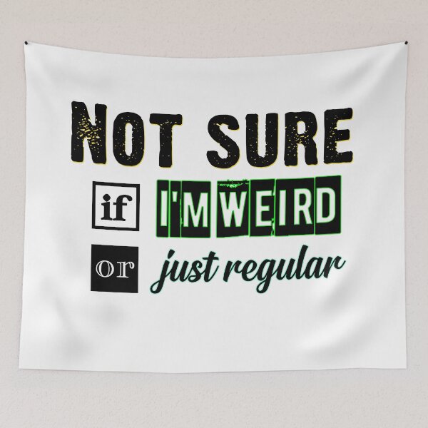Item preview, I'm a regular weirdo designed and sold by cecii7.
