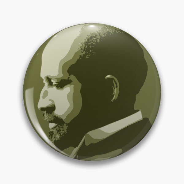 Item preview, W.E.B. DuBois Green Portrait designed and sold by savantdesigns.