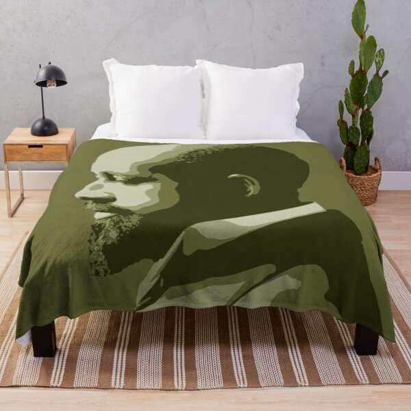 Item preview, W.E.B. DuBois Green Portrait designed and sold by savantdesigns.