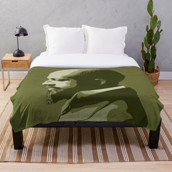 Item preview, W.E.B. DuBois Green Portrait designed and sold by savantdesigns.