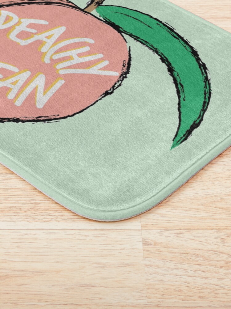 Alternate view of Peachy Clean! Bath Mat