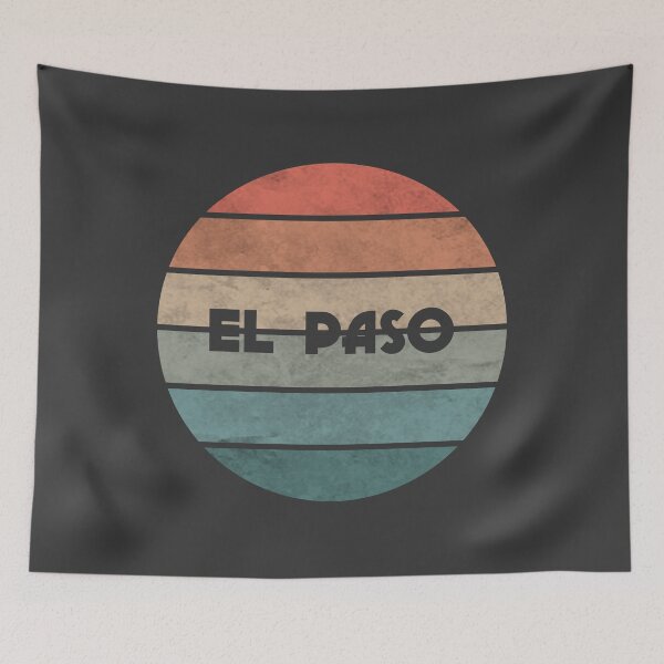 Item preview, Retro Sunset El Paso  designed and sold by TyronMorgan.