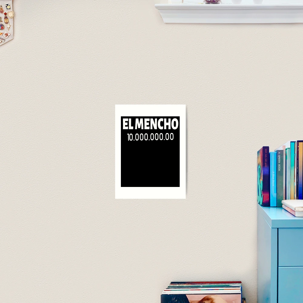 El Mencho El Mencho Art Board Print by vibeno1