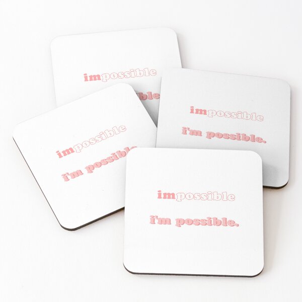 Item preview, impossible: i'm possible designed and sold by cut3stick3rs.