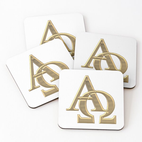 Item preview, Golden Alpha and Omega Symbol designed and sold by Artist4God.