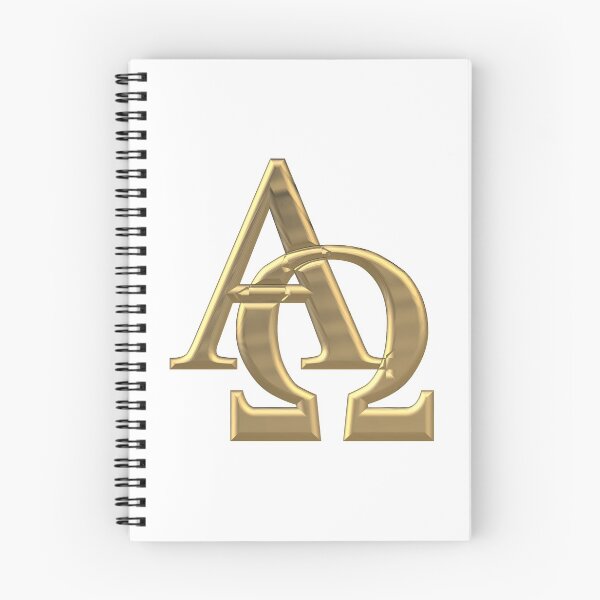 Item preview, Golden Alpha and Omega Symbol designed and sold by Artist4God.