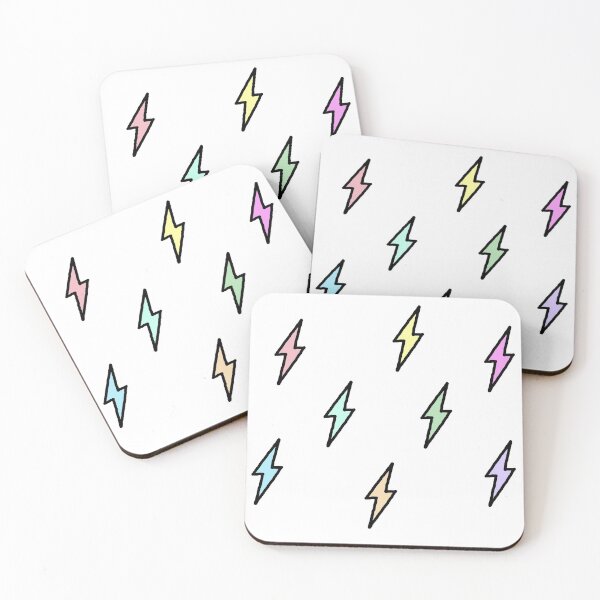 Item preview, Rainbow lightning bolts  designed and sold by Reese Divis.