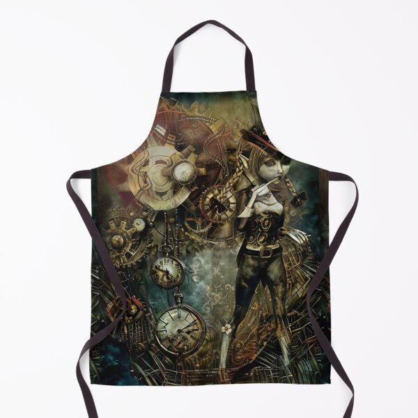 Item preview, Steampunk cute girl designed and sold by Art by Lilia.
