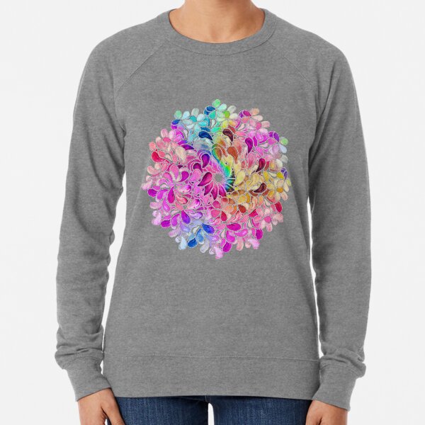 Oklahoma Watercolor Floral Flowers Heart Arrow Cute Gift Sweatshirt