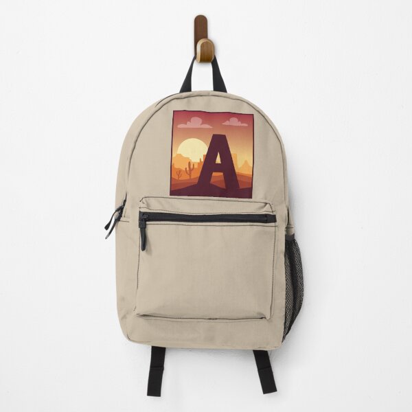 Item preview, Letter A - In The Desert designed and sold by pixelinga.
