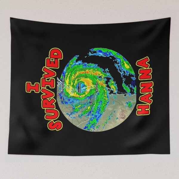 Item preview, I Survived Hurricane Hanna by Orikall designed and sold by HippieWorks.