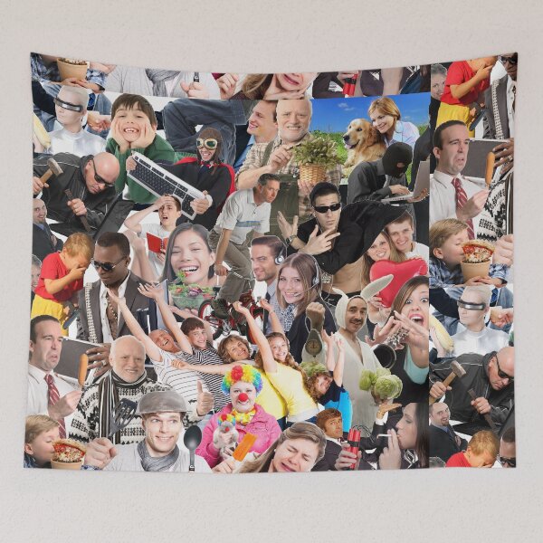 Item preview, What Is This I Don't Even: A Stock Photo Collage designed and sold by Meredibbs.