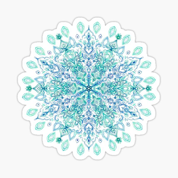 Item preview,  Flocon de neige à la menthe poivrée sur crème designed and sold by micklyn.
