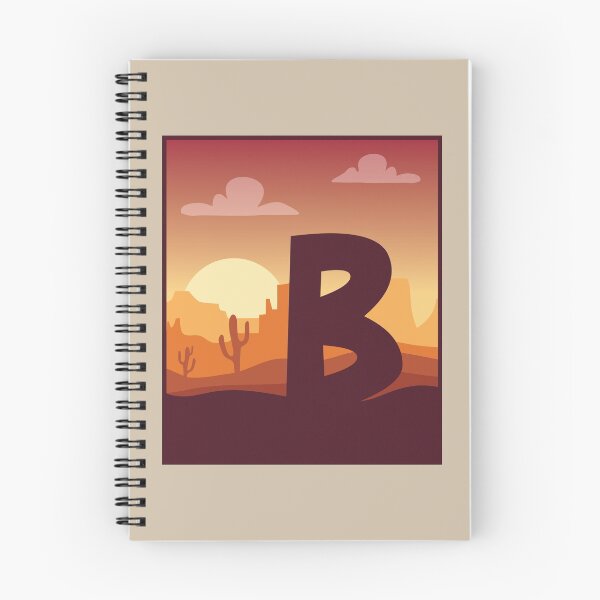 Item preview, Letter B - In The Desert designed and sold by pixelinga.