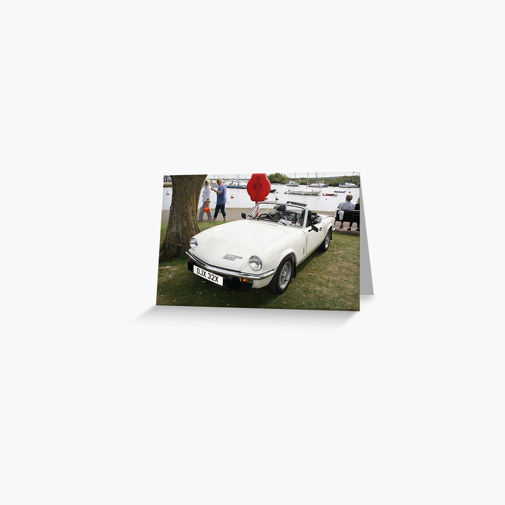 Triumph Spitfire 1500 Greeting Card