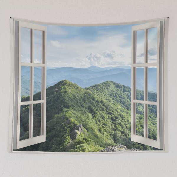 Item preview, Appalachian Mountains Window Tapestry designed and sold by mbarimo7.
