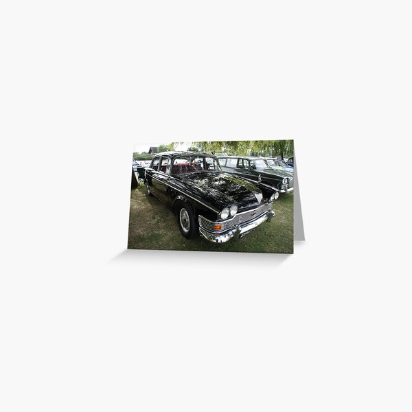 Humber Vintage Car Greeting Card