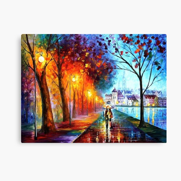 Leonid Afremov Canvas Prints Redbubble