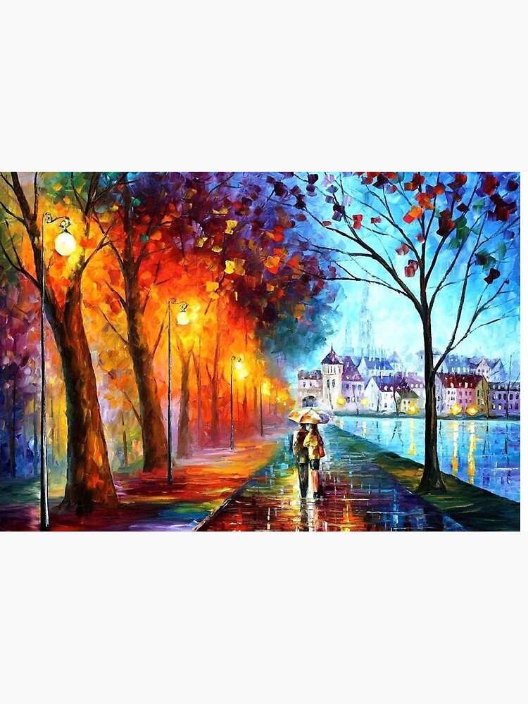 Leonid Afremov Hardcover Journal By Prisshop Redbubble   Flat,750x,075,f Pad,750x1000,f8f8f8 