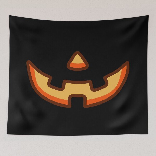 Item preview, Happy Pumpkin on Black designed and sold by izacless.