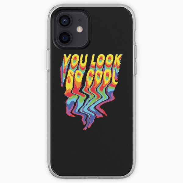 you look so cool oil spill remix iPhone Soft Case
