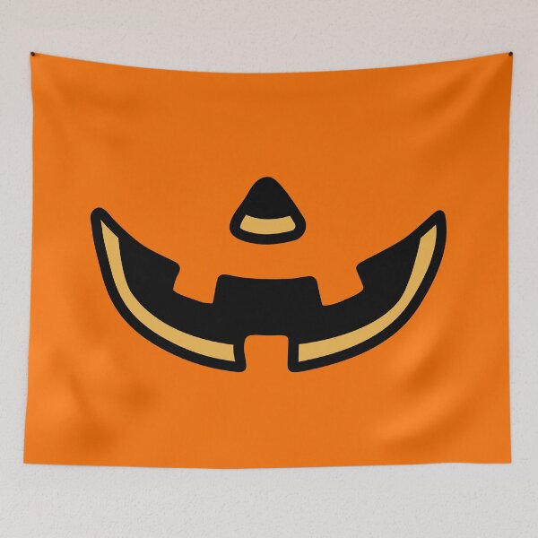 Item preview, Happy Pumpkin on Orange designed and sold by izacless.