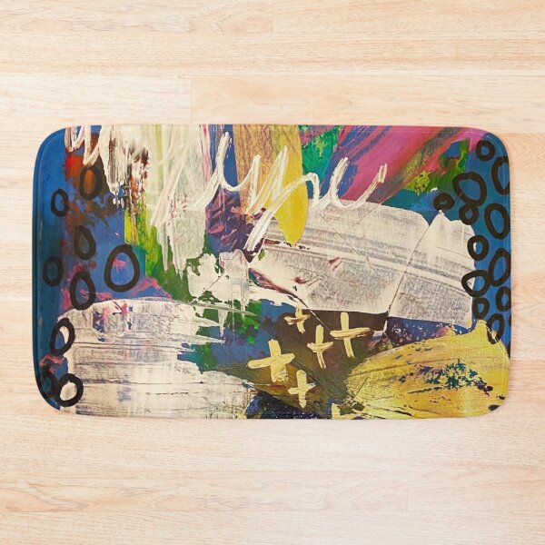 Item preview, Playful Colourful Abstract Painting designed and sold by CheyanneBert.
