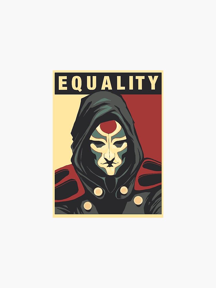 "EQUAL" Sticker by booboostuff | Redbubble