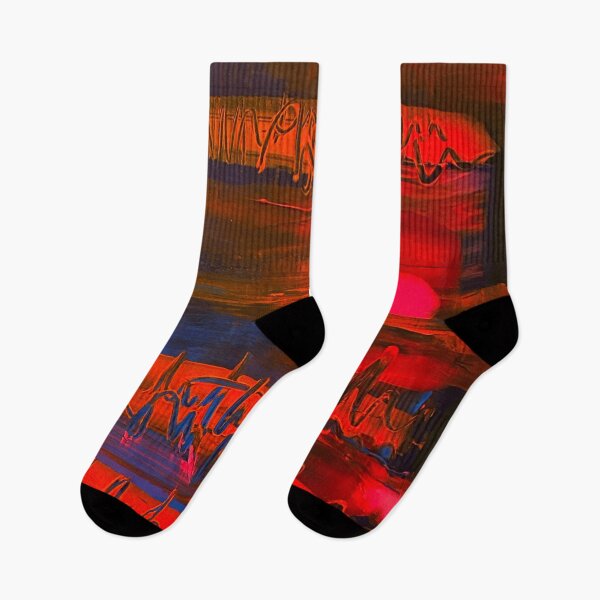 Item preview, Fire on a Dark Night Abstract designed and sold by CheyanneBert.