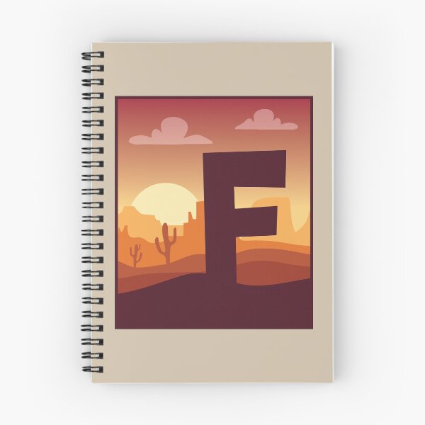 Artikelvorschau, Letter F - In The Desert entworfen und verkauft von pixelinga.