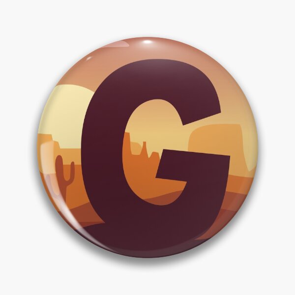 Item preview, Letter G - In The Desert designed and sold by pixelinga.