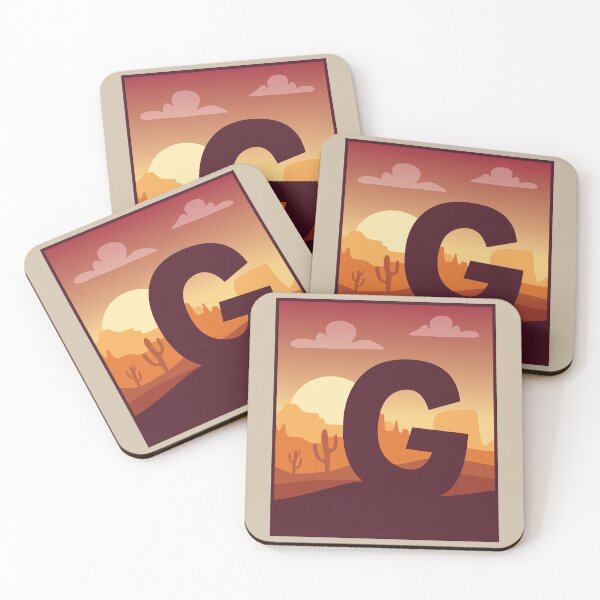 Item preview, Letter G - In The Desert designed and sold by pixelinga.
