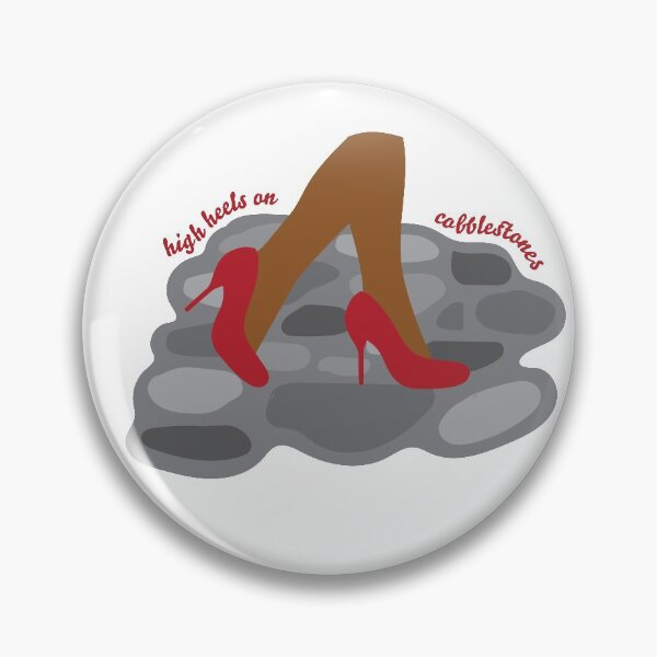 Artikelvorschau, High Heels auf Kopfsteinpflaster Schatten 2 entworfen und verkauft von Natalie Blue Design.