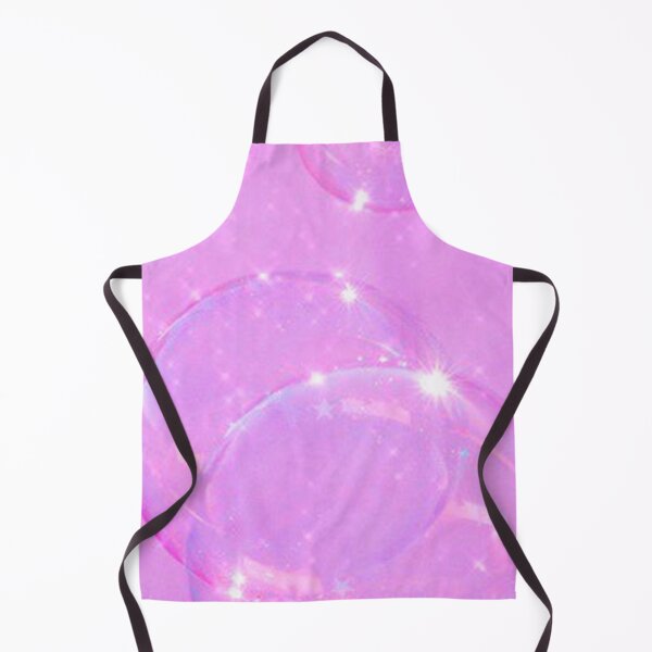 Item preview, Aesthetic sparkly pastel pink lilac holographic bubbles designed and sold by samararibas.
