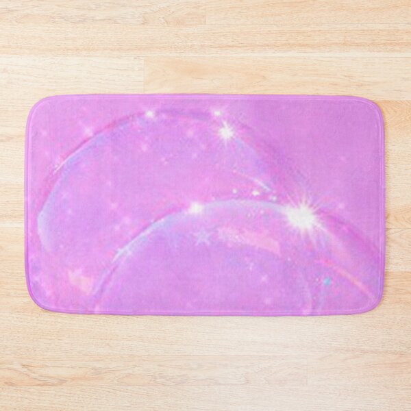 Item preview, Aesthetic sparkly pastel pink lilac holographic bubbles designed and sold by samararibas.