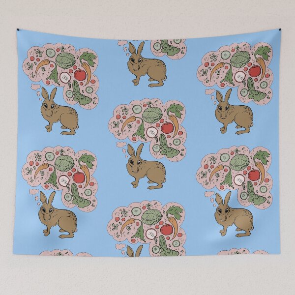 Item preview, Hungry Bunny Rabbit Has a Big Appetite designed and sold by Otter-Grotto.