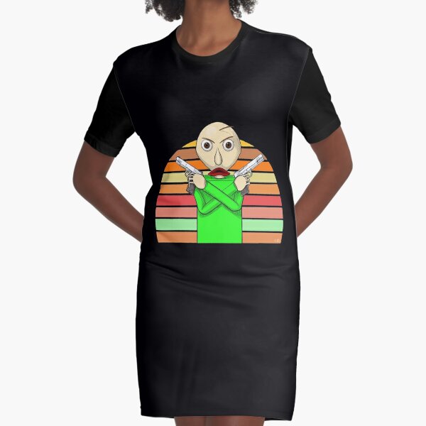 Baldi Dresses Redbubble - playtime baldi shirt roblox