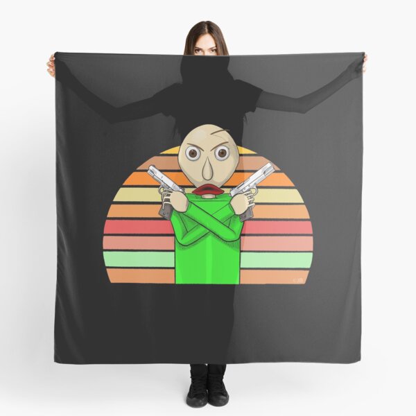 Baldi Scarves Redbubble - roblox camping part 5 house party denis daily