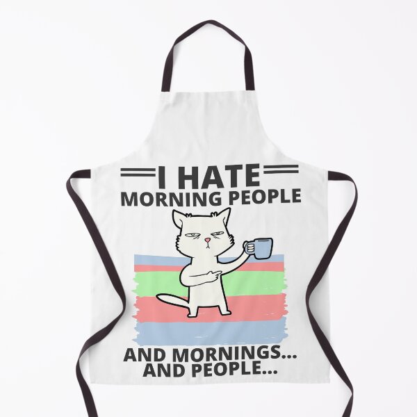 Item preview, I Hate Morning People and Mornings and People designed and sold by Yakech.