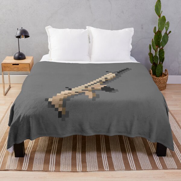 Item preview, FDE Pixel Scar Rifle on Gray designed and sold by pixelbrian.